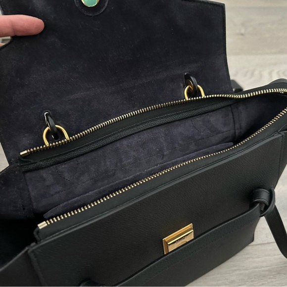 Celine Micro Belt Bag in Black Grained Leather- authentic - Picture 3 of 10